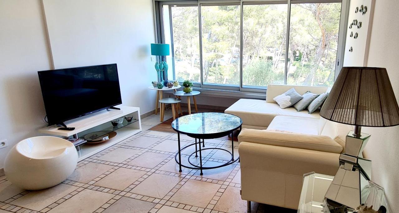 Superbe Appartement Dans Cadre D'Exception - Piscine, Plage Et Tennis Prive バンドール エクステリア 写真