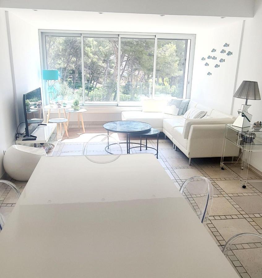 Superbe Appartement Dans Cadre D'Exception - Piscine, Plage Et Tennis Prive バンドール エクステリア 写真