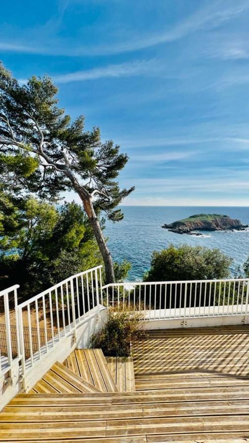 Superbe Appartement Dans Cadre D'Exception - Piscine, Plage Et Tennis Prive バンドール エクステリア 写真