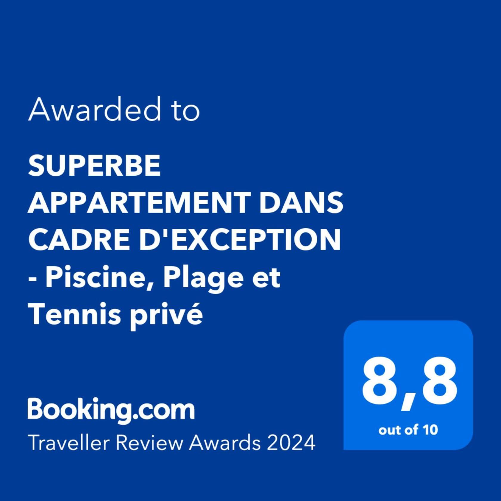 Superbe Appartement Dans Cadre D'Exception - Piscine, Plage Et Tennis Prive バンドール エクステリア 写真